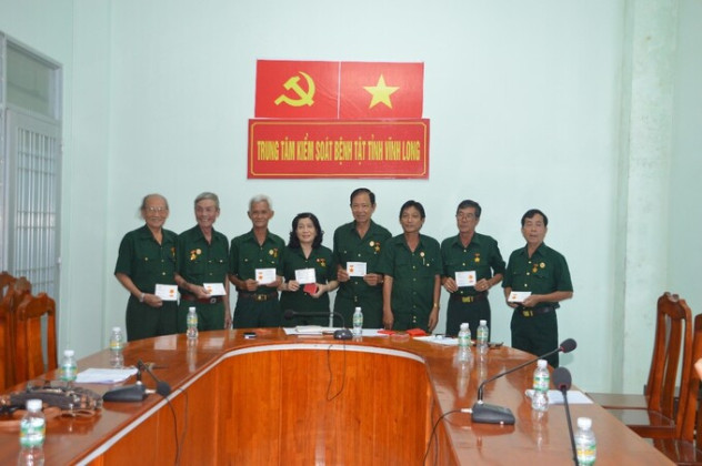 Hội cựu chiến binh Sở Y tế Vĩnh Long tổng kết công tác năm 2023