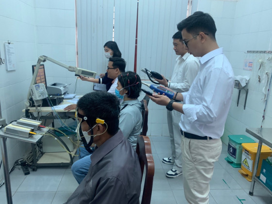 Thừa Thiên Huế: Quan trắc môi trường lao động tại Bệnh viện tâm thần Huế
