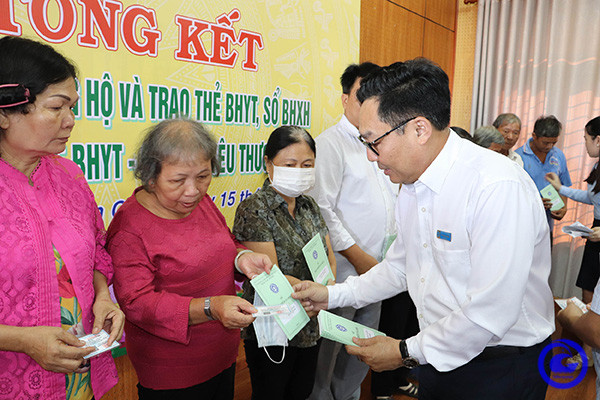 Tiền Giang: Lan tỏa chương trình "Hỗ trợ thẻ bảo hiểm y tế - Chia sẻ yêu thương"