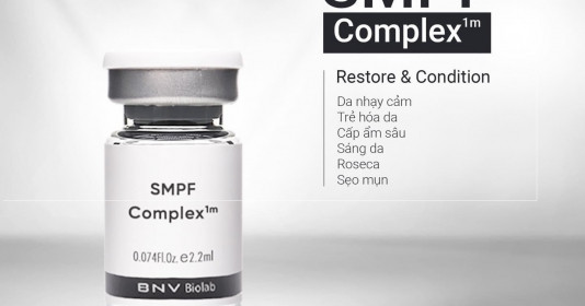 SMPF Complex 1M Giải pháp tối ưu cho vấn đề da, tạo nền tảng đẹp tự tin