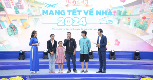 “Mang Tết về nhà” với gần 5000 sinh viên, người lao động