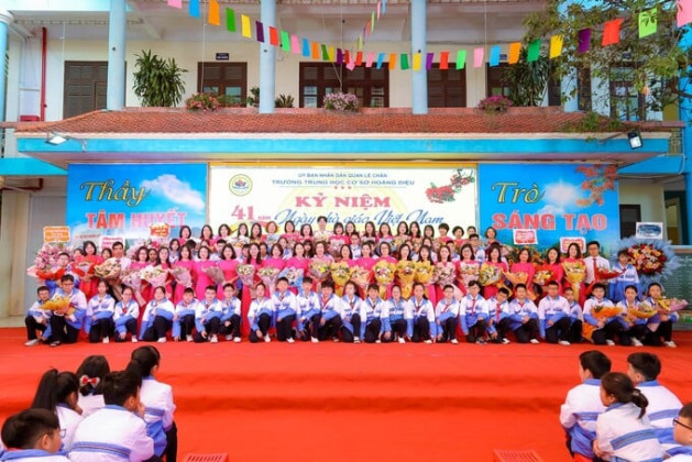 Hải Phòng: Trường THCS Hoàng Diệu phát huy truyền thống 31 năm xây dựng và trưởng thành
