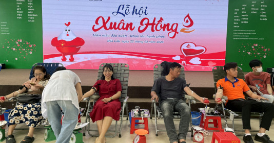 Đắk Lắk: Tiếp nhận 480 đơn vị máu phục vụ nhu cầu cấp cứu, chữa bệnh