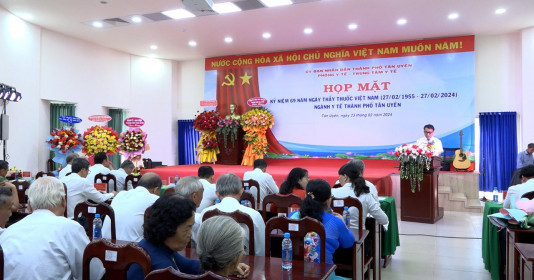 Bình Dương: TP. Tân Uyên long trọng tổ chức kỷ niệm 69 năm Ngày Thầy thuốc Việt Nam