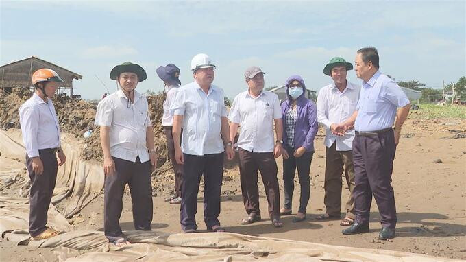 Chủ động kiểm tra, khắc phục sạt lở trên địa bàn tỉnh Trà Vinh