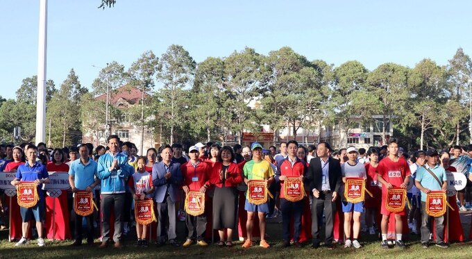 Hơn 460 vận động viên tham gia Giải Việt dã tỉnh Đắk Lắk lần thứ 41 năm 2024