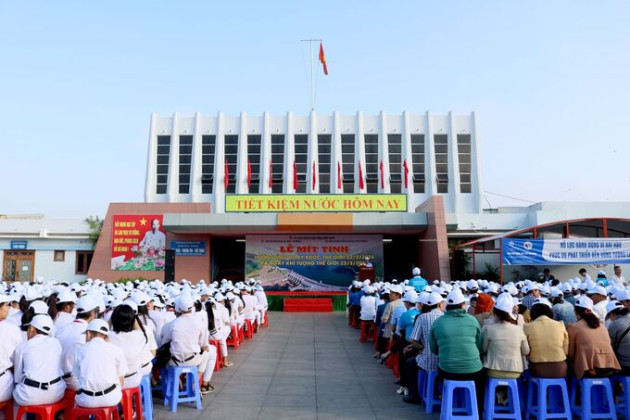 Bình Định: Lễ mít tinh hưởng ứng Ngày Nước thế giới và Ngày Khí tượng thế giới năm 2024