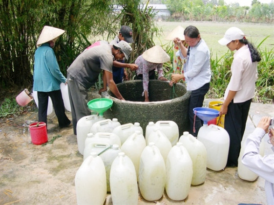 Người dân trên địa bàn tỉnh Bình Thuận thiếu nước sinh hoạt cục bộ
