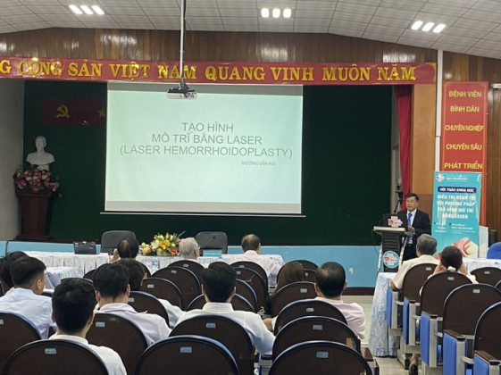 Tạo hình mô trĩ bằng laser: Xâm lấn tối thiểu, hiệu quả tối ưu cho người bệnh