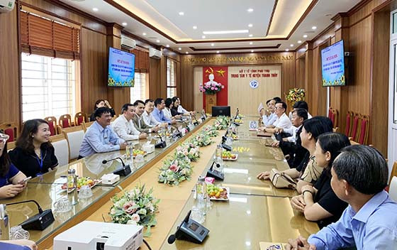 Ngành y tế TP. Cần Thơ tham quan học tập kinh nghiệm tại tỉnh Phú Thọ