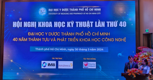 Hơn 3.000 đại biểu tham dự Hội nghị Khoa học Kỹ thuật lần thứ 40 của Đại học Y Dược TP.HCM