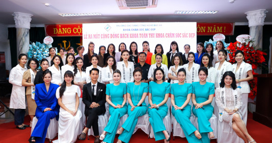 Hoa hậu Lương Thị Thùy Dung rẽ hướng sang làm giảng viên ngành làm đẹp