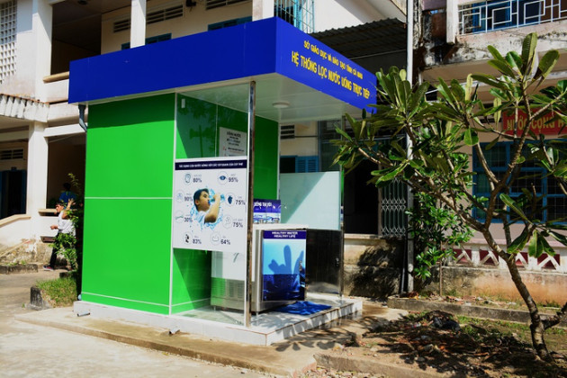 Cà Mau: Tăng cường quản lý, sử dụng hệ thống nước uống sạch tại các trường học
