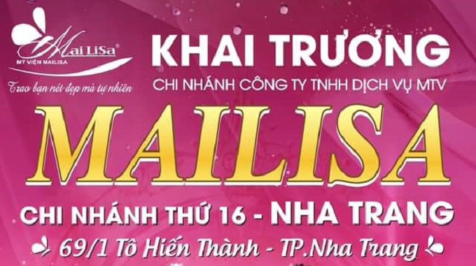 Thẩm mỹ viện Mailisa khai trương chi nhánh số 16 tại Nha Trang