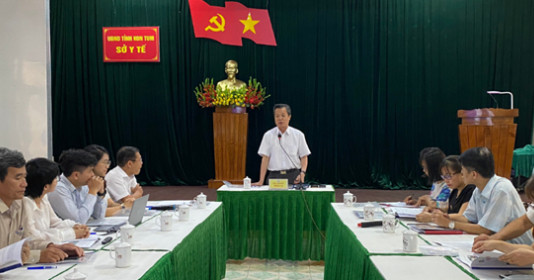 Sở Y tế Kon Tum phối hợp với Tập đoàn Dược phẩm SERVIER tổ chức họp sơ kết dự án “Ngày đầu tiên”