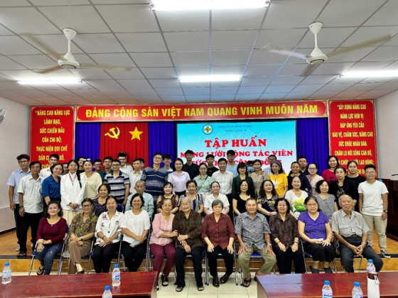 TP. HCM: Tổ chức lớp tập huấn đầu tiên cho cộng tác viên sức khoẻ cộng đồng tại quận Bình Thạnh