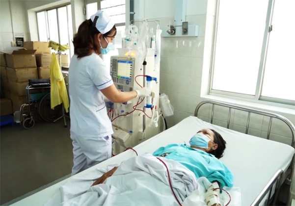 Long An: Đầu tư hệ thống máy chạy thận nhân tạo tại các cơ sở y tế