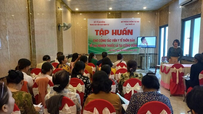 Lâm Đồng: Tăng cường công tác truyền thông phòng chống tác hại của thuốc lá