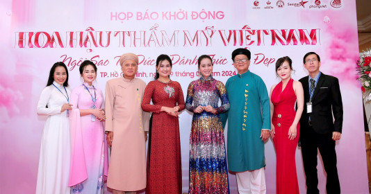 Saostar Media đồng hành cùng cuộc thi Hoa hậu Thẩm mỹ Việt Nam 2024