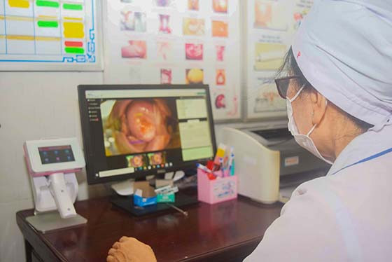 Cần Thơ: Đưa ứng dụng AI tầm soát ung thư về cồn Tân Lộc, quận Thốt Nốt