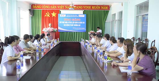 Đắk Nông: Đào tạo phát hiện, xử trí và chăm sóc cấp cứu các bệnh về mắt thường gặp
