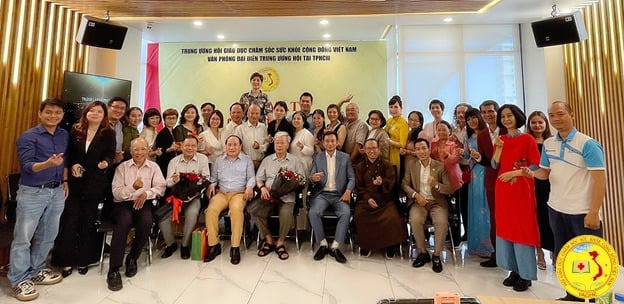 Lãnh đạo Trung ương hội GDCSSKCĐ Việt Nam họp mặt các đơn vị trực thuộc phía Nam