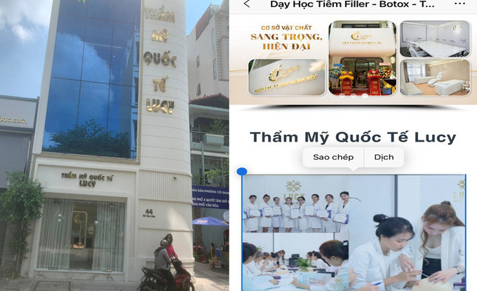 TP.HCM: Thẩm mỹ quốc tế Lucy tiếp tục bị Thanh tra Sở Y tế “tuýt còi”