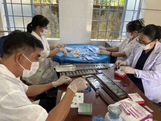 Đắk Lắk: Điều tra dịch tễ các bệnh giun sán tại xã Ea Phê, huyện Krông Pắc