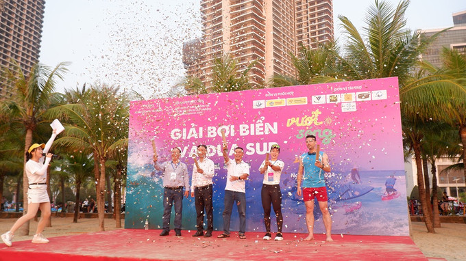 Nâng cao sức khỏe cùng giải bơi biển “Vượt sóng mùa hè Đà Nẵng 2024”