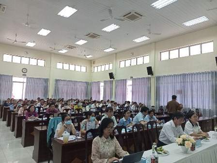 Đồng Tháp: Tập huấn triển khai phần mềm thực đơn cân bằng dinh dưỡng cho bà mẹ và trẻ em