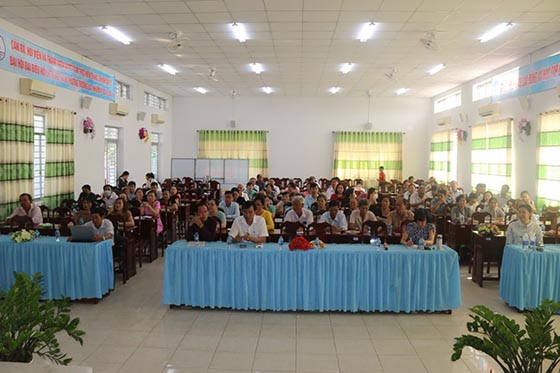 TP. Cần Thơ: Tập huấn truyền thông nguy cơ kháng kháng sinh tại phường Trường Lạc, quận Ô Môn