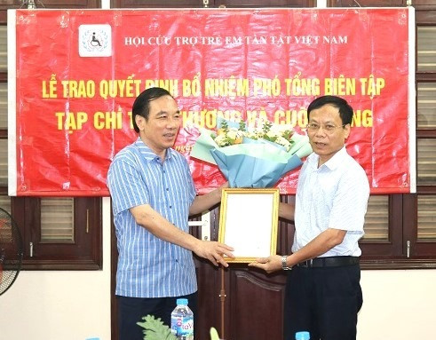 Tạp chí Tình thương và Cuộc sống bổ nhiệm Phó Tổng biên tập