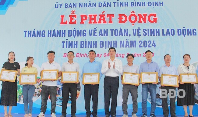 Bình Định: Tăng cường đảm bảo an toàn, vệ sinh lao động tại nơi làm việc, trong chuỗi cung ứng