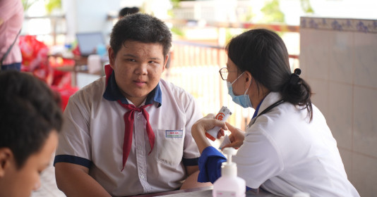 Đồng Nai: Khám chữa bệnh miễn phí cho 300 em học sinh ở xã Mã Đà