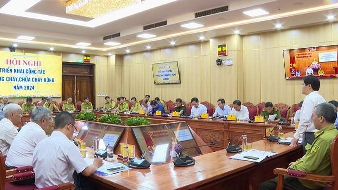 Quảng Ngãi: Triển khai công tác phòng cháy, chữa cháy rừng năm 2024
