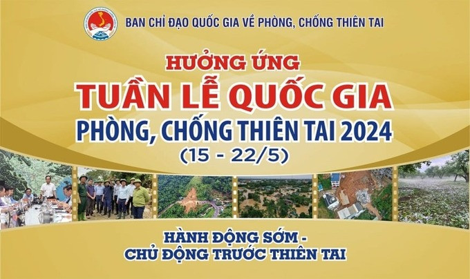 Hưởng ứng Tuần lễ Quốc gia phòng, chống thiên tai năm 2024 (15/5/2024 – 22/5/2024)