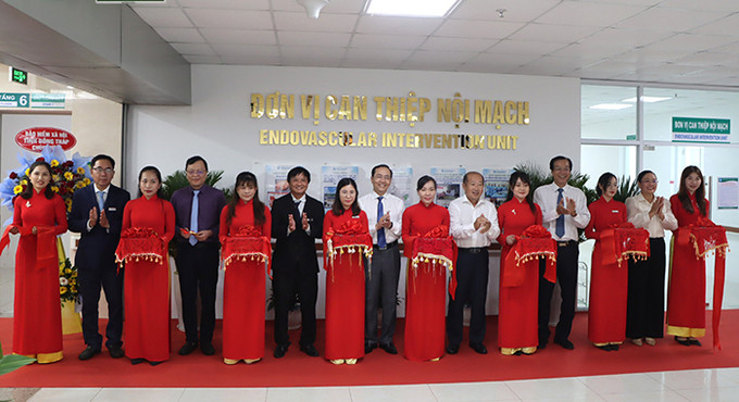 Bệnh viện Đa khoa Đồng Tháp khai trương đơn vị can thiệp nội mạch
