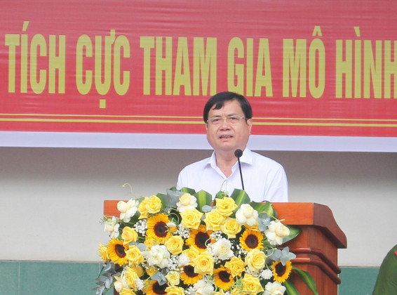Hội thi nghiệp vụ chữa cháy và cứu nạn, cứu hộ “Tổ liên gia an toàn PCCC” tỉnh Kon Tum năm 2024