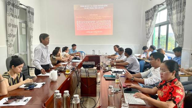 Chi bộ Trung tâm Cấp cứu TP. Đà Nẵng tổ chức hội nghị “tự soi, tự sửa”