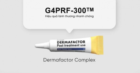 Khám phá công nghệ MPF™ với phức hợp G4PRF-300™ có thể giúp cải thiện sẹo