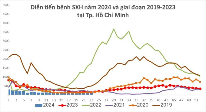 TP. HCM: Ghi nhận 130 ca bệnh sốt xuất huyết và 470 ca bệnh tay chân miệng