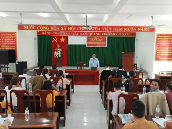 Lâm Đồng: Tập huấn chương trình phục hồi chức năng – dựa vào cộng đồng năm 2024