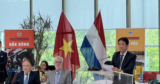 Giới thiệu tiềm năng, thế mạnh phát triển nông nghiệp của Ninh Thuận tại Hà Lan