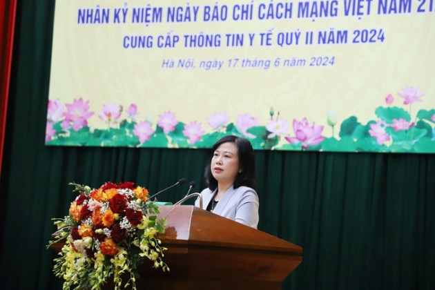 Bộ Y tế gặp mặt báo chí nhân kỷ niệm 99 năm Ngày Báo chí Cách mạng Việt Nam