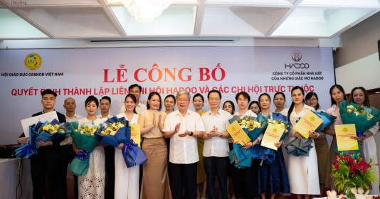 Hội Giáo dục chăm sóc sức khoẻ cộng đồng Việt Nam thành lập Liên Chi hội HaDoo