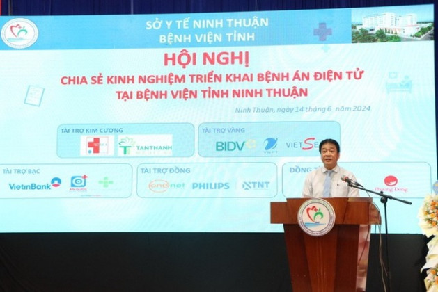 Hội nghị chia sẻ kinh nghiệm triển khai bệnh án điện tử tại Bệnh viện tỉnh Ninh Thuận