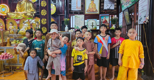 Tu viện Minh Đạo – Nơi thắp sáng ngọn lửa hi vọng cho trẻ em mồ côi, những mảnh đời khó khăn