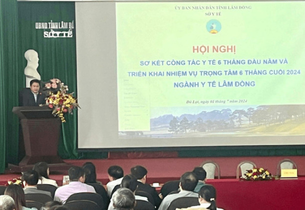 Lâm Đồng: Tổ chức hội nghị sơ kết công tác y tế 6 tháng đầu năm 2024