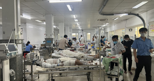 Bình Dương: Nổ bồn chứa bụi gỗ khiến 9 công nhân bị bỏng nặng