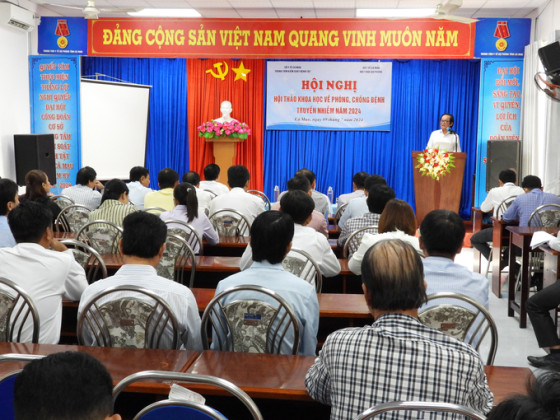 Cà Mau: Hội thảo khoa học về phòng chống bệnh truyền nhiễm